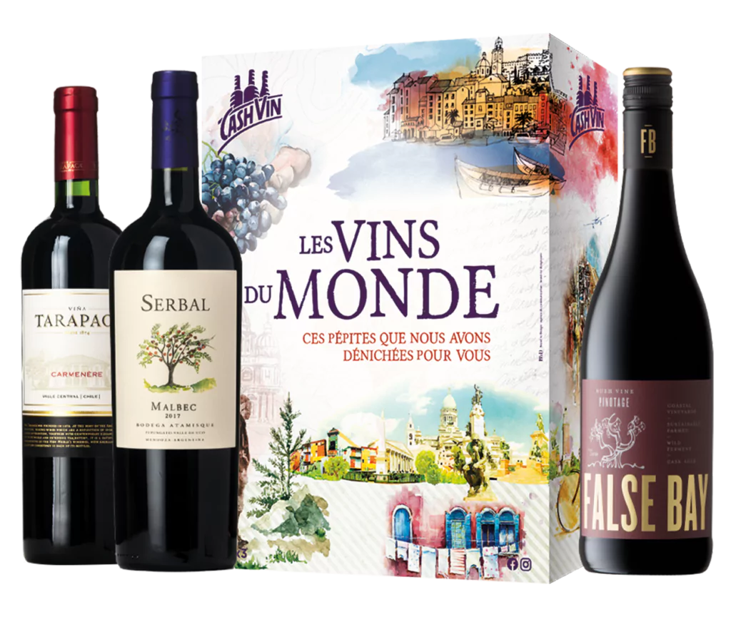 Coffret Vin Tour du Monde