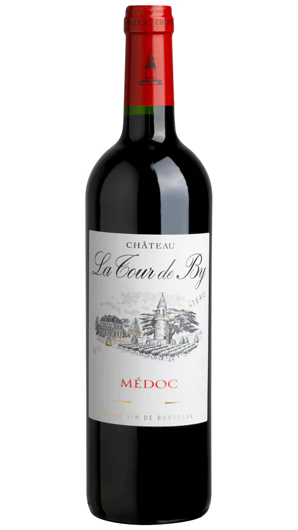 Coffret vin rouge Bordeaux avec 3 grands crus bourgeois du Médoc